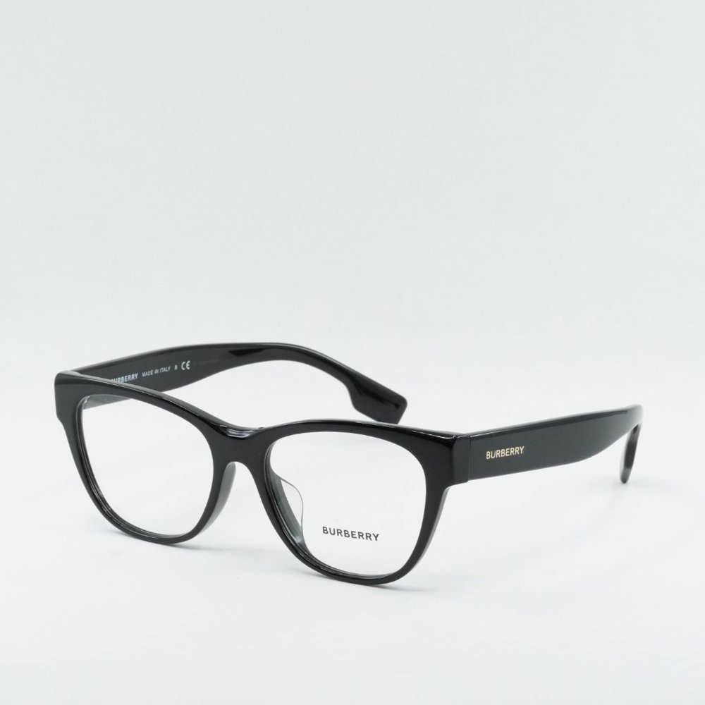 💯 NEW BURBERRY BE2301F 3001 BLACK EYEGLASSES - Picture 1 of 12